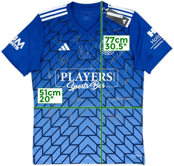 2023-24 Camelon Juniors Squad Signed Home Shirt (L)