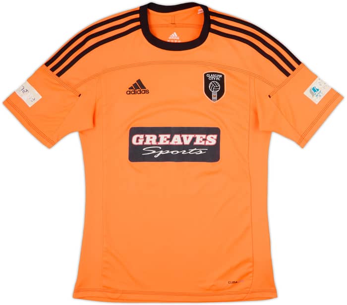 2010 Glasgow City Women Home Shirt #8 - 5/10 - (S)