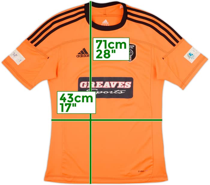 2010 Glasgow City Women Home Shirt #8 - 5/10 - (S)