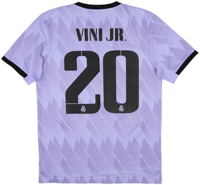 2022-23 Real Madrid Away Shirt Vini Jr #20 - 9/10 - (M)