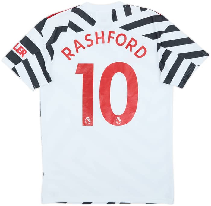 2020-21 Manchester United Third Shirt Rashford #10 - 8/10 - (S)