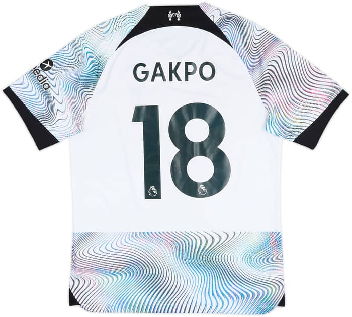 2022-23 Liverpool Away Shirt Gakpo #18 - 7/10 - (M)