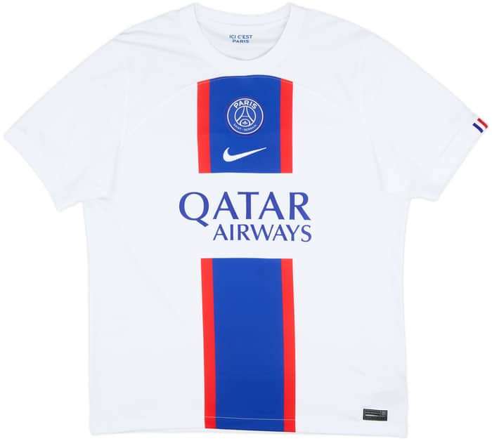 2022-23 Paris Saint-Germain Away Shirt Mbappe #7 - 8/10 - (L)