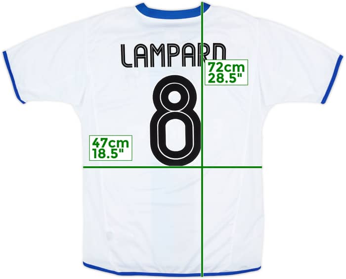 2003-05 Chelsea Away Shirt Lampard #8 - 9/10 - (S)