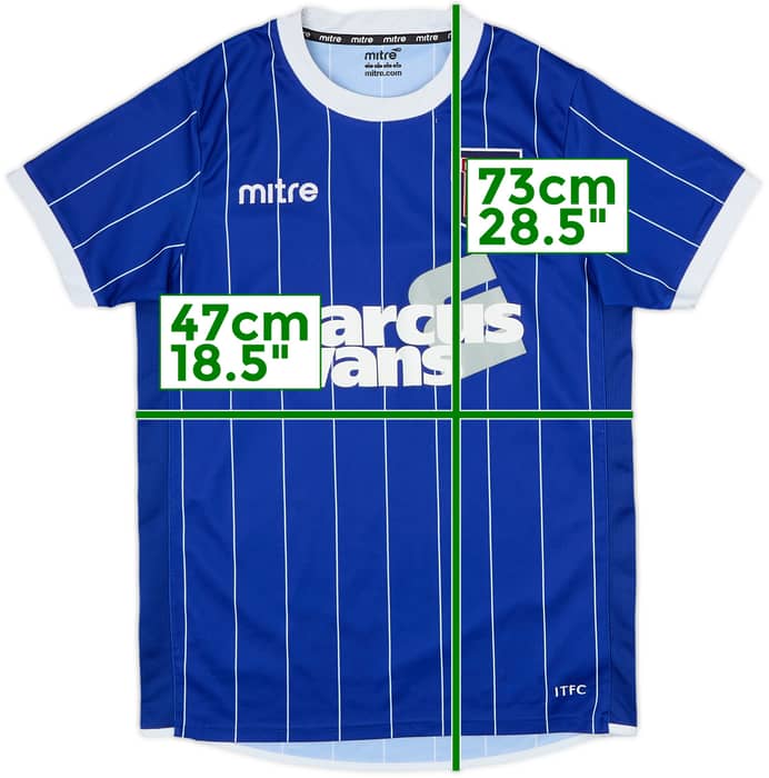 2008-09 Ipswich Home Shirt - 7/10 - (S)