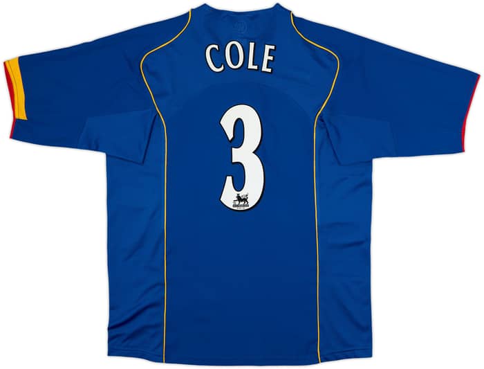 2004-06 Arsenal Away Shirt Cole #3 - 10/10 - (L)