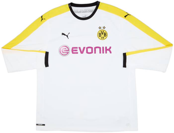 2015-16 Borussia Dortmund Third L/S Shirt - 7/10 - (3XL)