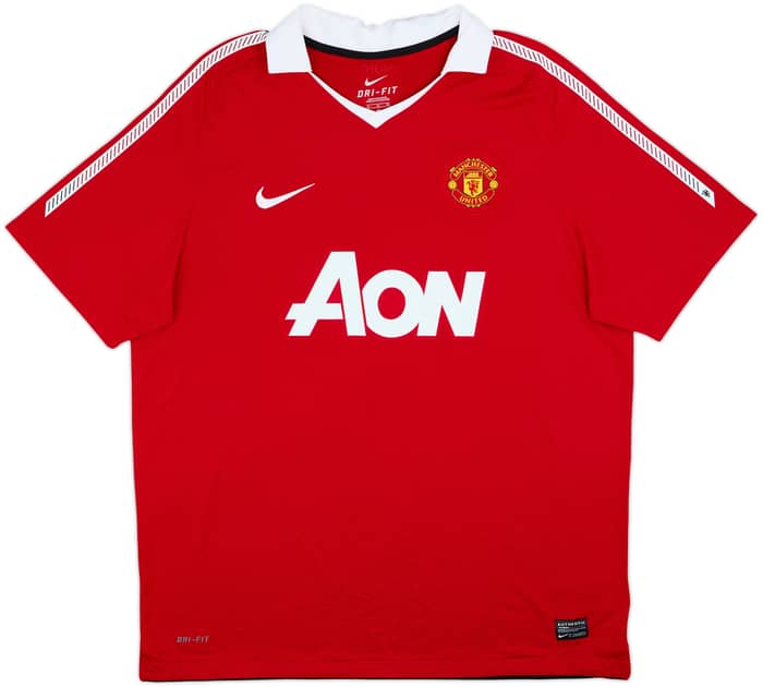 2010-11 Manchester United Home Shirt Champions #19 - 8/10 - (XL)