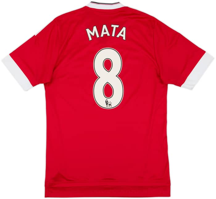 2015-16 Manchester United Home Shirt Mata #8 - 6/10 - (S)