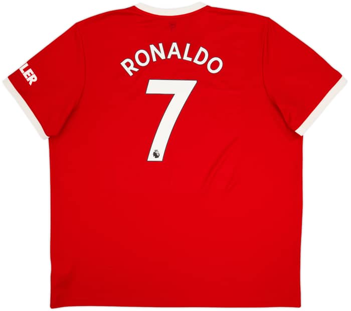 2021-22 Manchester United Home Shirt Ronaldo #7 - 7/10 - (3XL)