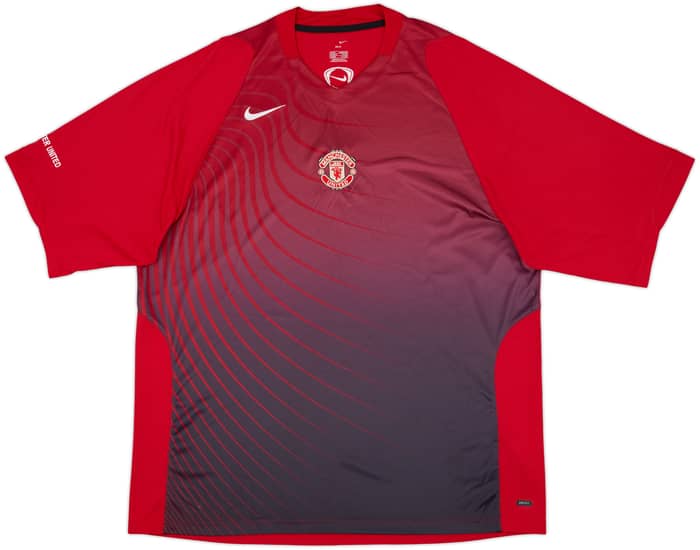 2006-07 Manchester United Nike Training Shirt - 8/10 - (XL)