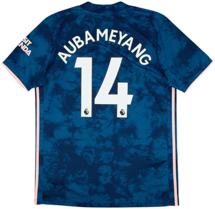 2020-21 Arsenal Third Shirt Aubameyang #14 - 6/10 - (L)
