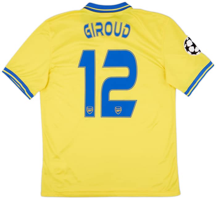 2013-14 Arsenal Away Shirt Giroud #12 - 6/10 - (M)