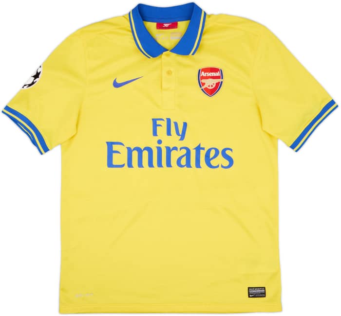 2013-14 Arsenal Away Shirt Giroud #12 - 6/10 - (M)