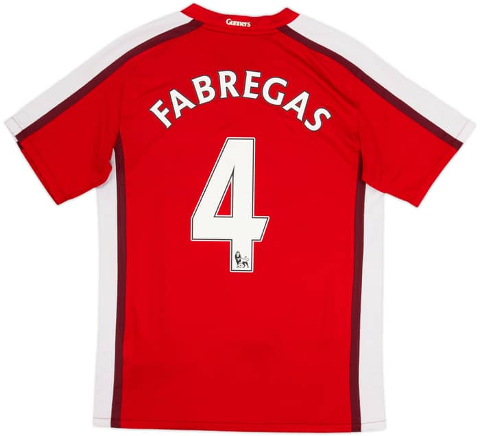 2008-10 Arsenal Home Shirt Fabregas #4 - 6/10 - (S)