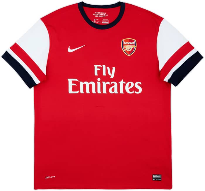 2012-14 Arsenal Home Shirt Arteta #8 - 8/10 - (L)