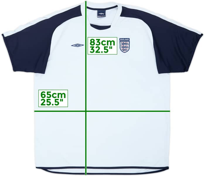 2004-05 England Umbro Training Shirt - 6/10 - (XXL)