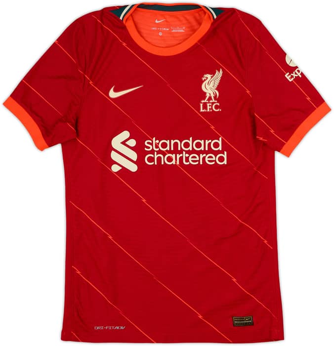 2021-22 Liverpool Authentic Home Shirt M.Salah #11 - 8/10 - (S)