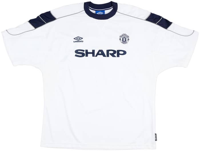 1999-00 Manchester United Third Shirt Beckham #7 - 6/10 - (XXL)