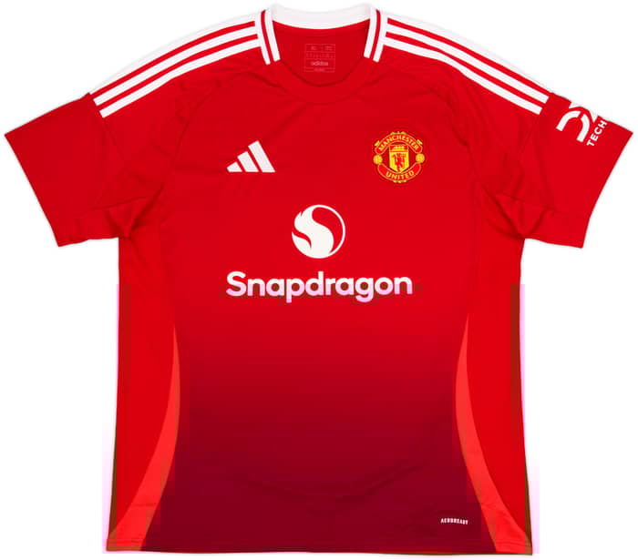 2024-25 Manchester United Home Shirt B.Fernandes #8 - 10/10 - (XL)