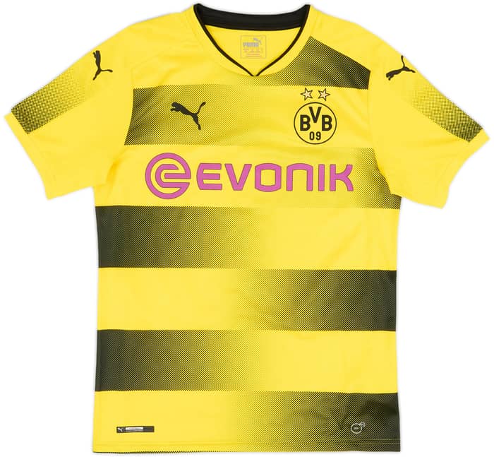 2017-18 Borussia Dortmund Home Shirt Sancho #7 - 8/10 - (S)