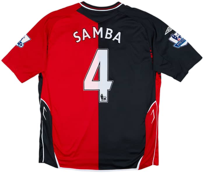 2007-08 Blackburn Away Shirt Samba #4 - 7/10 - (XL)