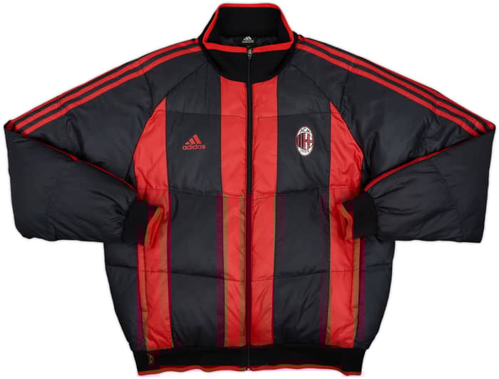2008-09 AC Milan adidas Padded Bench Coat - 5/10 - (XL)