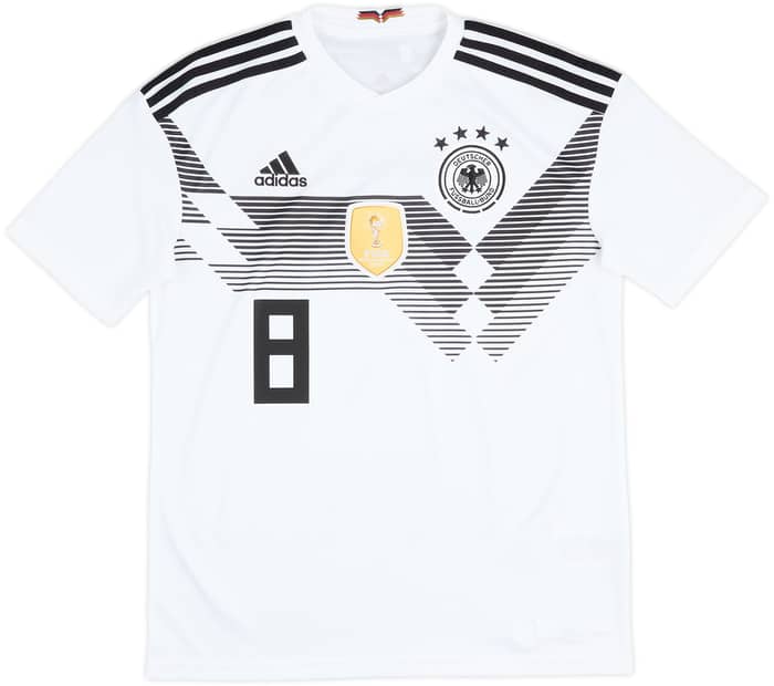 2018-19 Germany Home Shirt Kroos #8 - 8/10 - (XL.Boys)