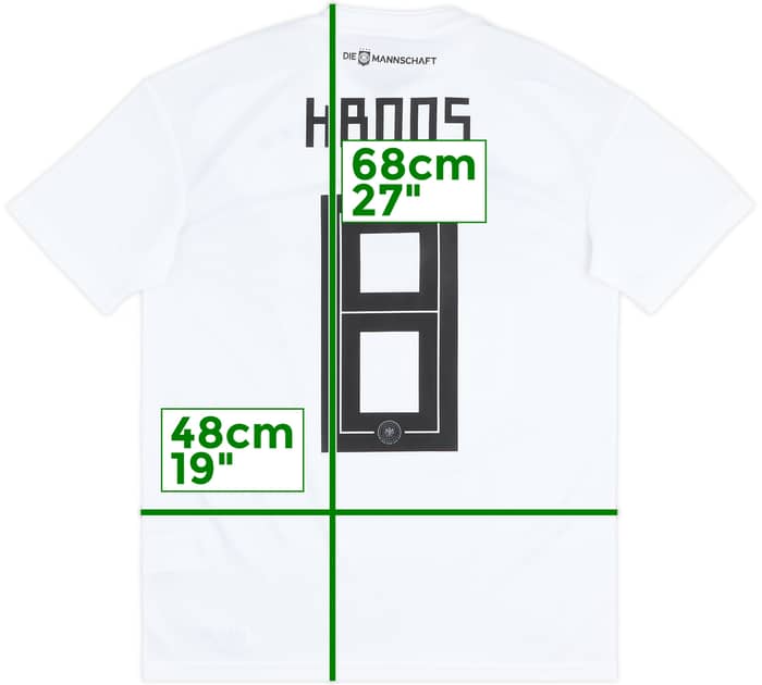 2018-19 Germany Home Shirt Kroos #8 - 8/10 - (XL.Boys)