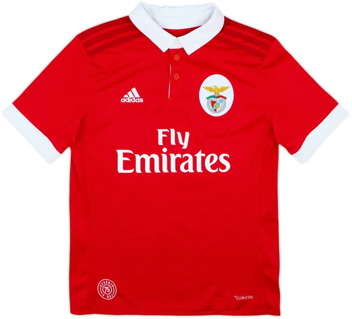 2017-18 Benfica Home Shirt Seferovic #14 - 10/10 - (M.Boys)