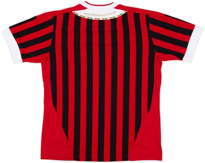 2011-12 AC Milan Home Shirt - 9/10 - (S.Boys)