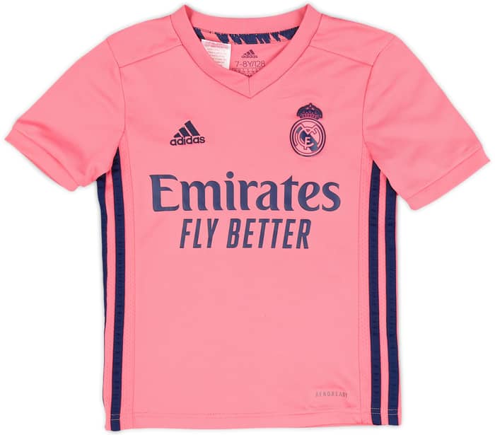 2020-21 Real Madrid Away Shirt - 8/10 - (S.Boys)