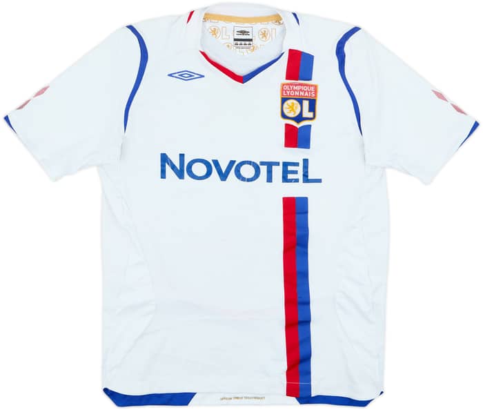 2008-09 Lyon Home Shirt - 5/10 - (XL.Boys)