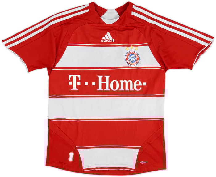 2007-08 Bayern Munich Home Shirt Ribery #7 - 4/10 - (L.Boys)