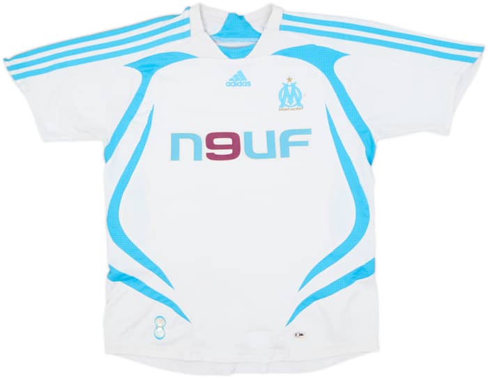 2007-08 Olympique Marseille Home Shirt - 5/10 - (M.Boys)