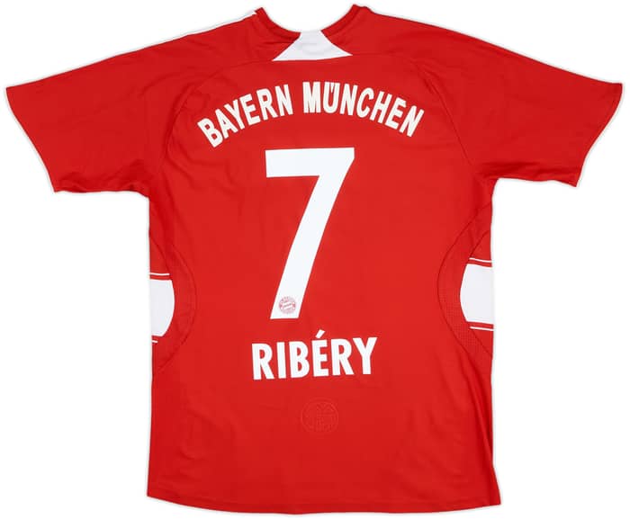 2008-09 Bayern Munich Home Shirt Ribery #7 - 6/10 - (XL.Boys)