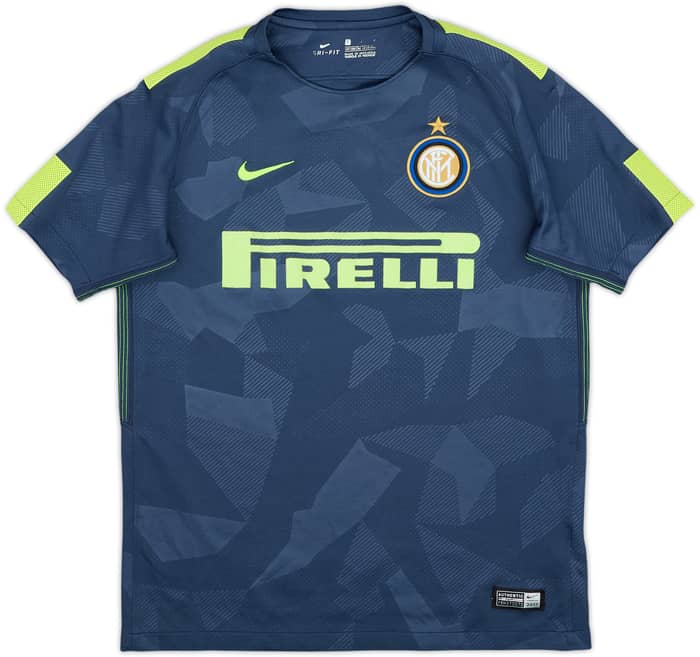 2017-18 Inter Milan Third Shirt - 5/10 - (L.Boys)