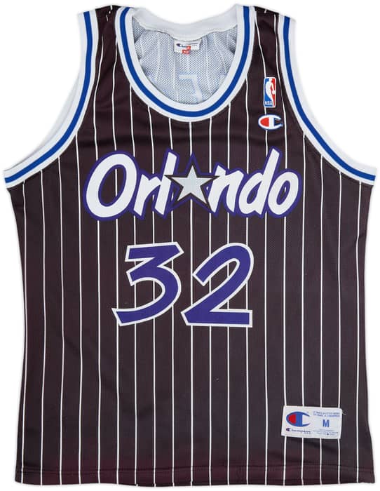 1992-96 Orlando Magic O'Neal #32 Champion Away Jersey - 6/10 - (M)