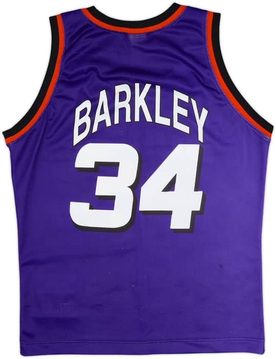 1992-96 Phoenix Suns Barkley #34 Champion Away Jersey - 7/10 - (XS)
