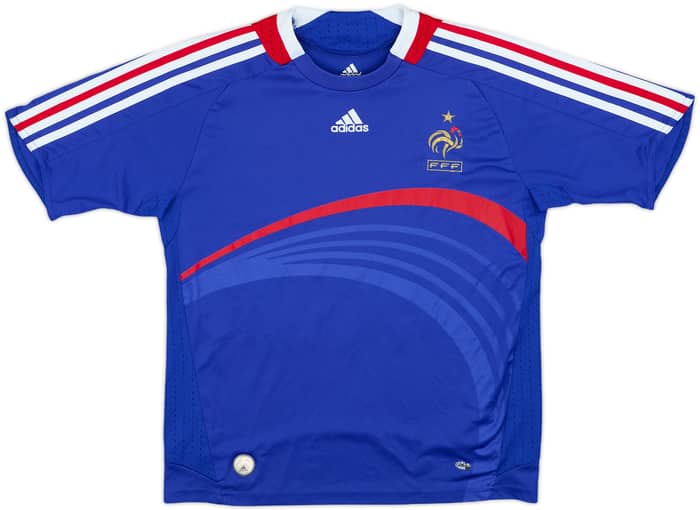 2007-08 France Home Shirt Henry #12 - 7/10 - (M.Boys)