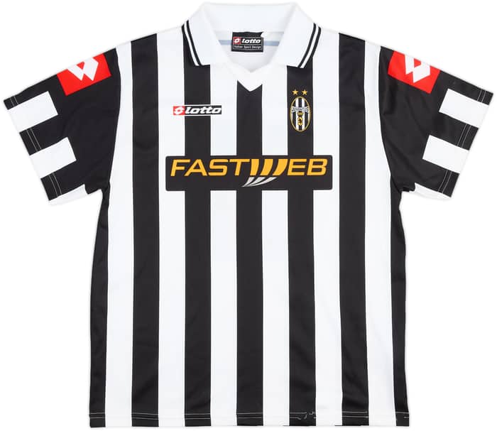 2001-02 Juventus Basic Home Shirt - 7/10 - (XL.Boys)