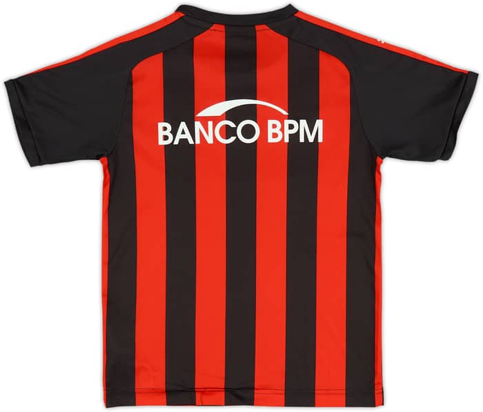 2018-19 AC Milan Basic Home Shirt - 9/10 - (S.Boys)