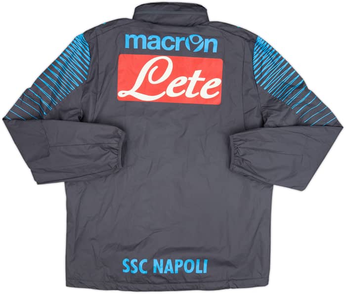 2013-14 Napoli Macron Track Jacket - 8/10 - (XL)