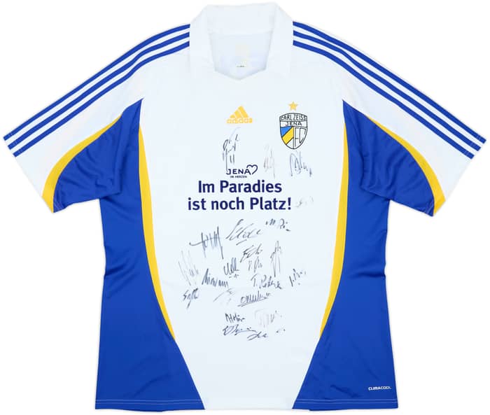 2009-10 Carl Zeiss Jena Signed Away Shirt - 7/10 - (XXL)