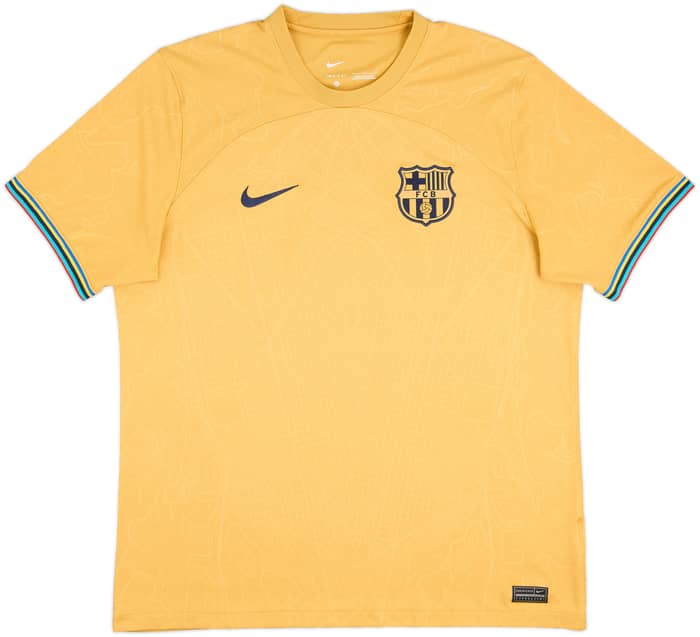 2022-23 Barcelona Away Shirt Lewandowski #9 - 8/10 - (L)