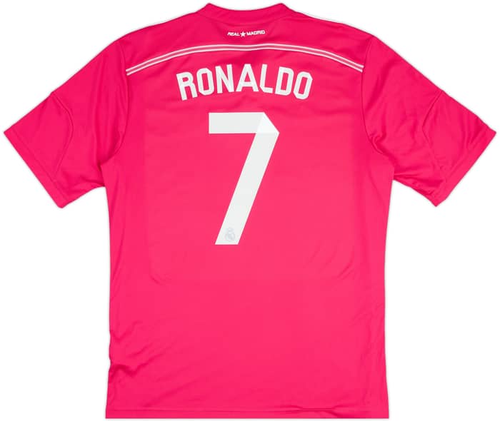 2014-15 Real Madrid Away Shirt Ronaldo #7 - 7/10 - (XL)