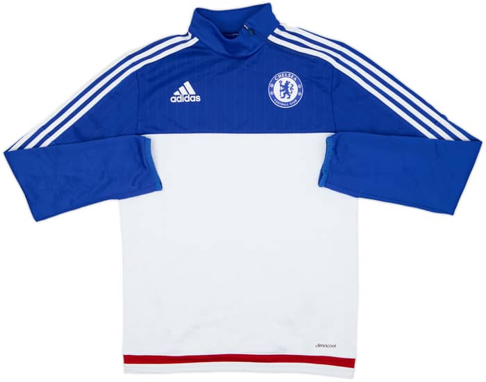 2015-16 Chelsea adidas 1/4 Zip Drill Top - 6/10 - (XS)