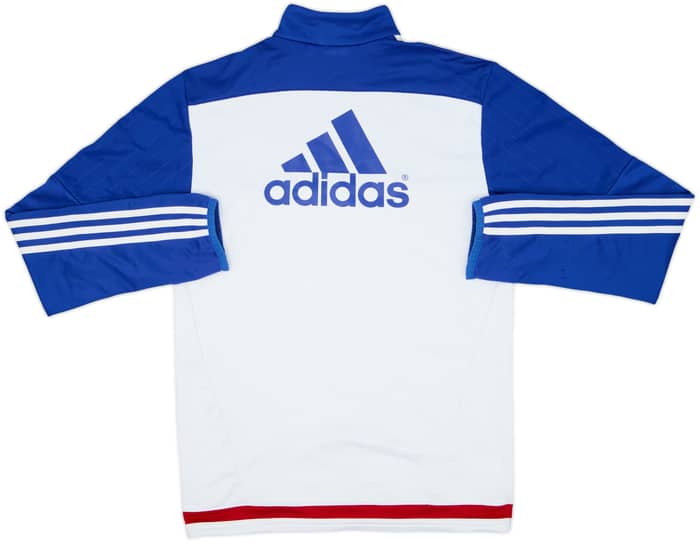 2015-16 Chelsea adidas 1/4 Zip Drill Top - 6/10 - (XS)