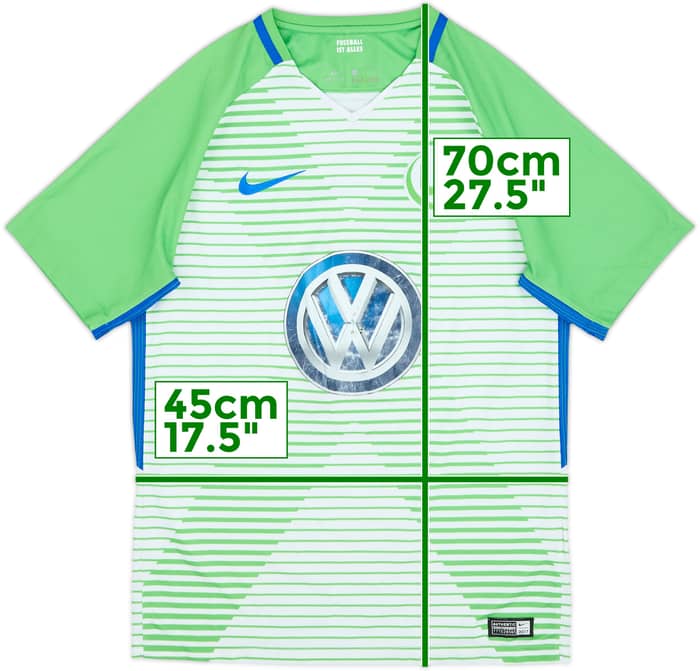 2017-18 Wolfsburg Home Shirt - 5/10 - (S)
