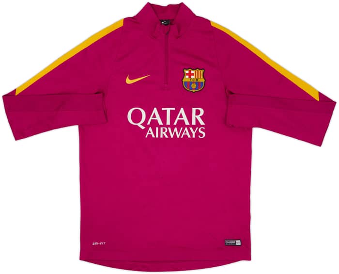 2016-17 Barcelona Nike 1/4 Zip Training Top - 3/10 - (M)